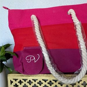 Porto Vino canvas tote insulated compartment